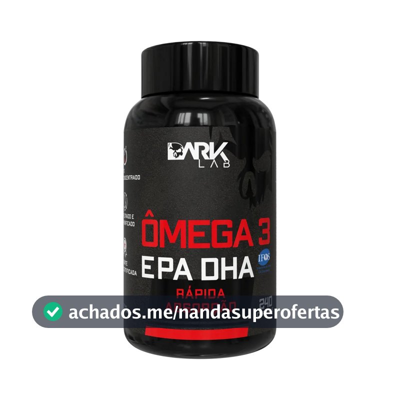 Ômega 3 Epa Dha 240 Cápsulas Dark Lab
