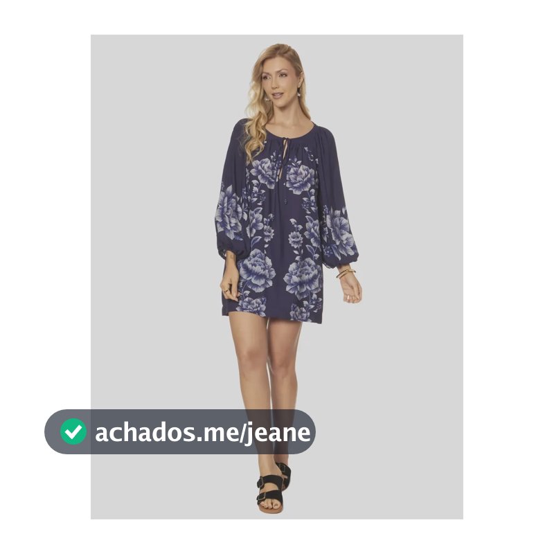 Vestido Feminino Curto Nara Floral Farm Nara Floral_az Cumuru Florido P