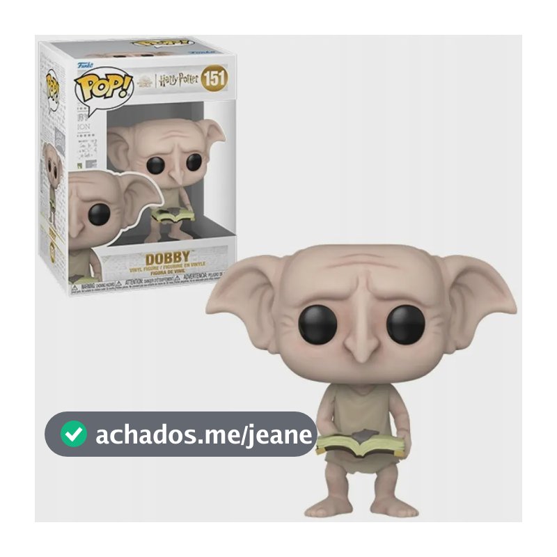 Funko Dobby 151 Harry Potter Pop Hogwarts Original