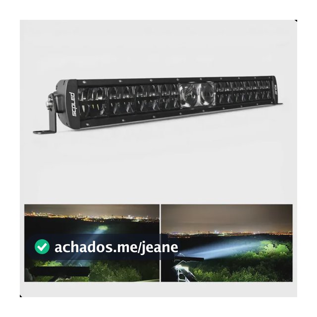 Barra De Led Linha Laser Led 22  400w Iluminação Branca