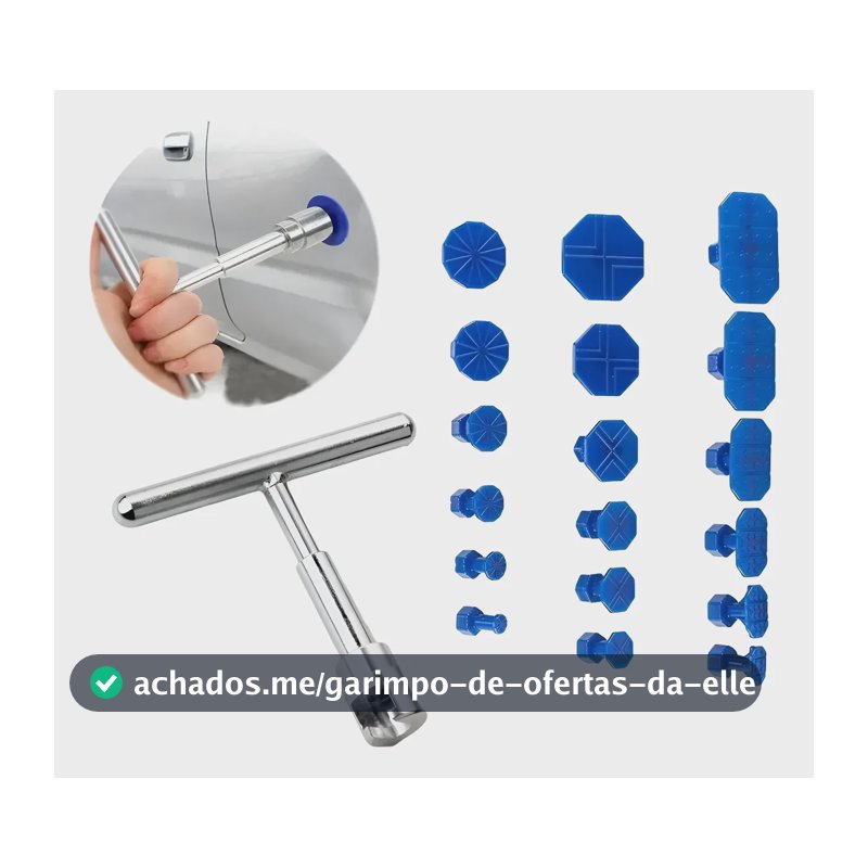 Kit Reparo Ventosas Repuxadeira Amassados Lataria Desamassad