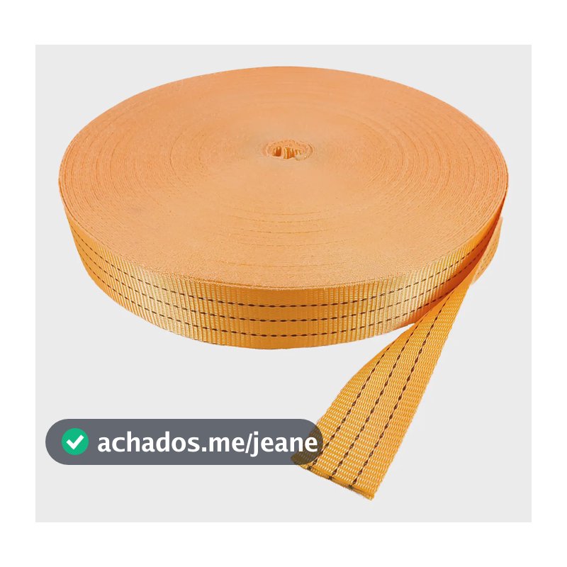 Fita De Carga 3 Toneladas  50mm X 30 Metros Alta Resistência