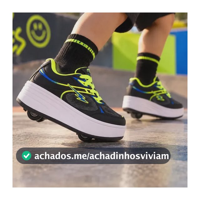 Tênis Infantil Rodinha Minipé Com 4 Rodas Super Divertido