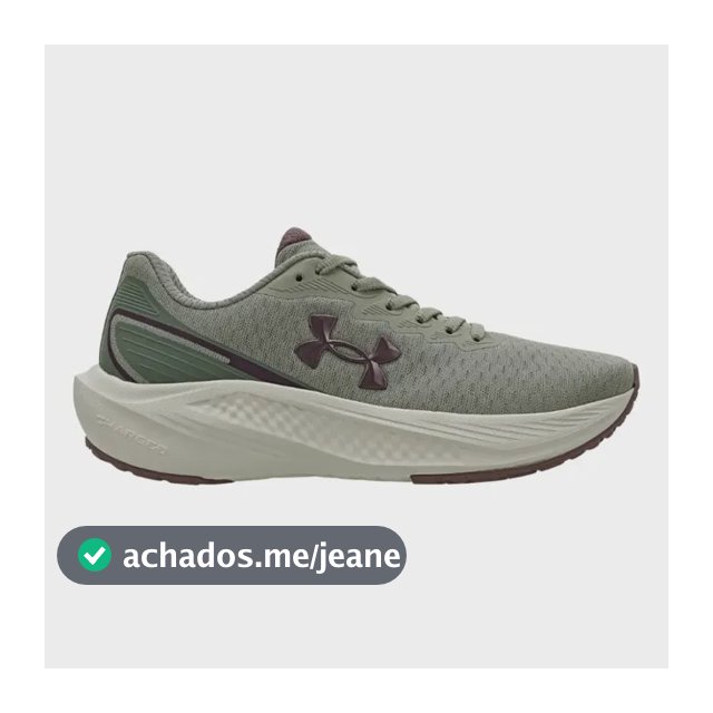 Tênis Feminino Under Armour Charged Wing 2 Corrida Original