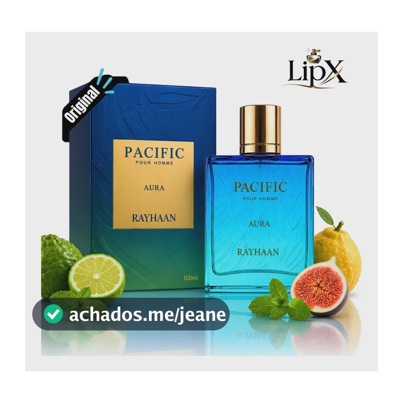 Perfume Árabe Rayhaan Pacific Aura Edp 100 Ml Original