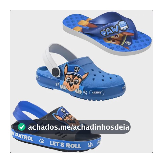 Kit 3 Em 1 Sandália + Babuche + Chinelo Infantil Menino Kids