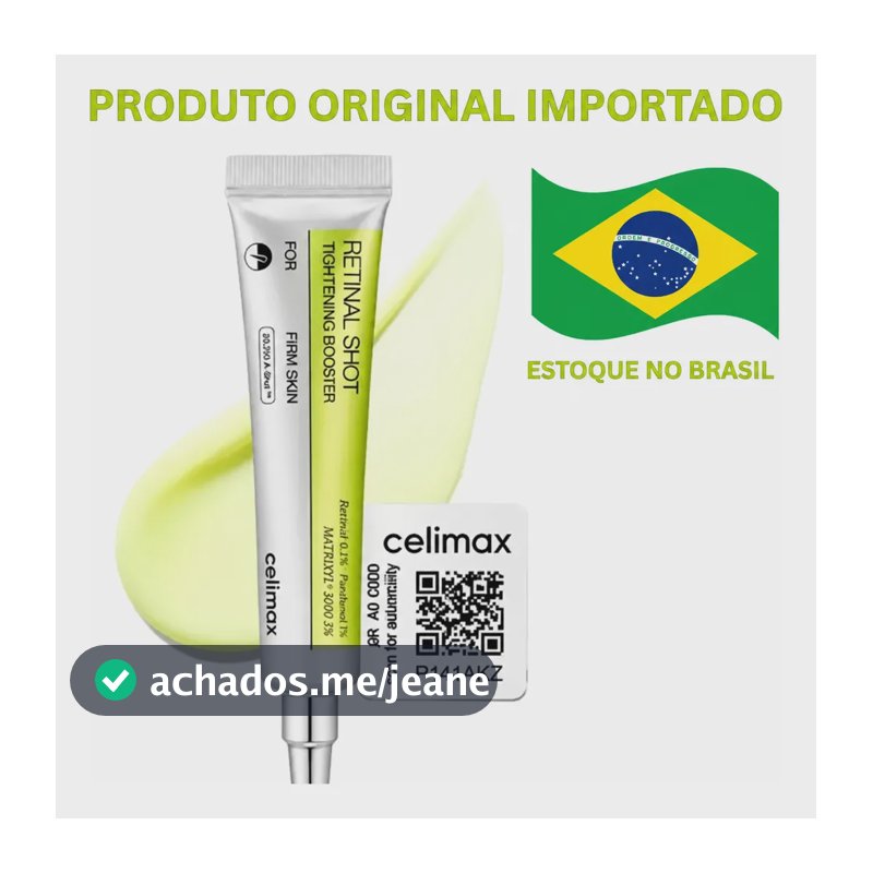 Celimax Retinal Shot Tightening Booster Korea 15ml Pele