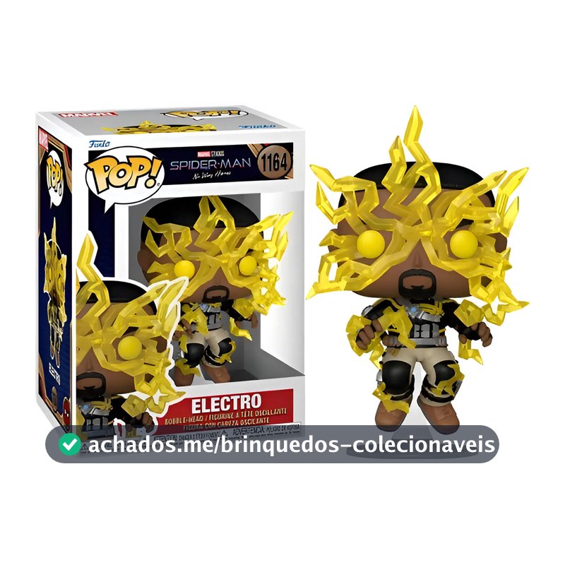 FUNKO POP MARVEL SPIDER-MAN NO WAY HOME S3 - ELECTRO 1164