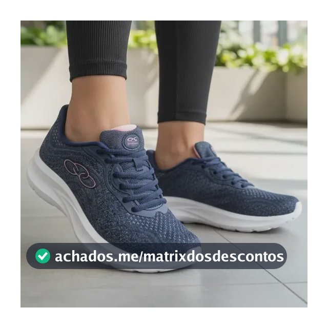 Tênis Academia Feminino Olympikus Venus 3 Marinho E Rosa Marinho/rosa 37 Br