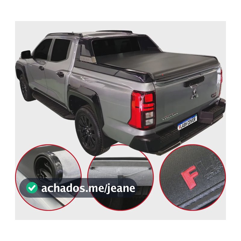 Capota Marítima Todas Flash Force: O Melhor Para Sua Pick-up Triton Katana Dupla 2026 Trek