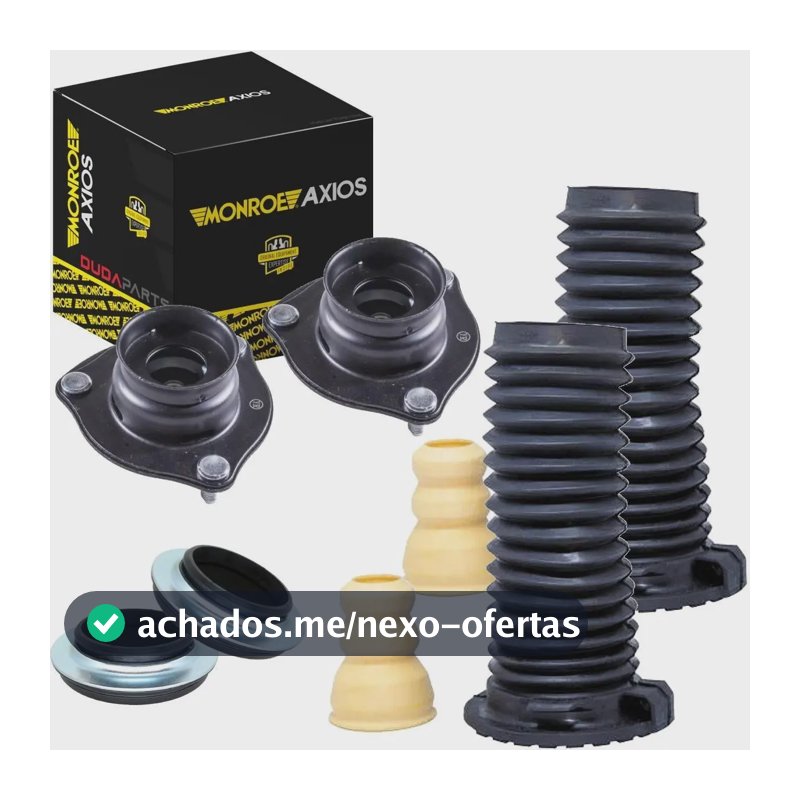 Coxim Axios + Batente Coifa Rolamento Amortecedor New Civic
