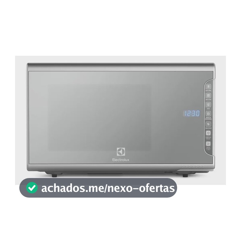 MICRO-ONDAS ELECTROLUX 31L COM PAINEL INTEGRADO EM AÇO INOX ESPELHADO 220V MI41S