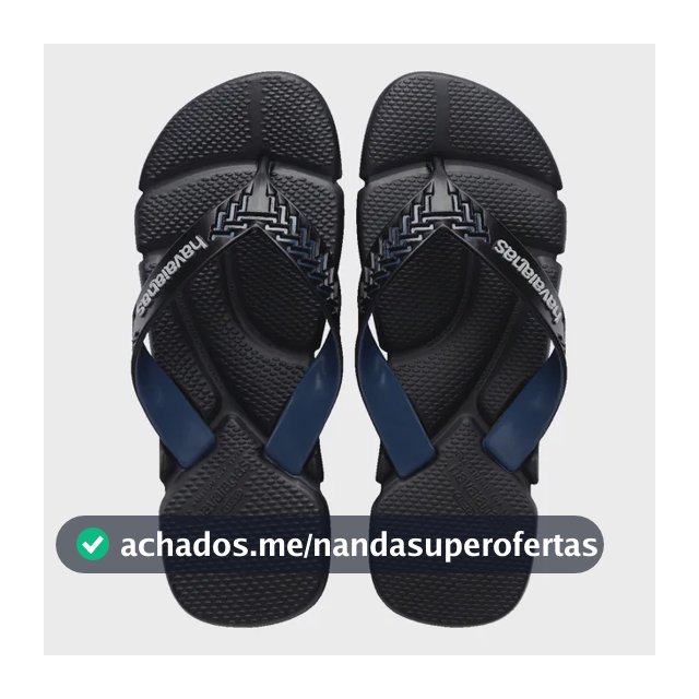 Chinelo Havaianas Masculino Power 2.0 Anatômica Massageadora