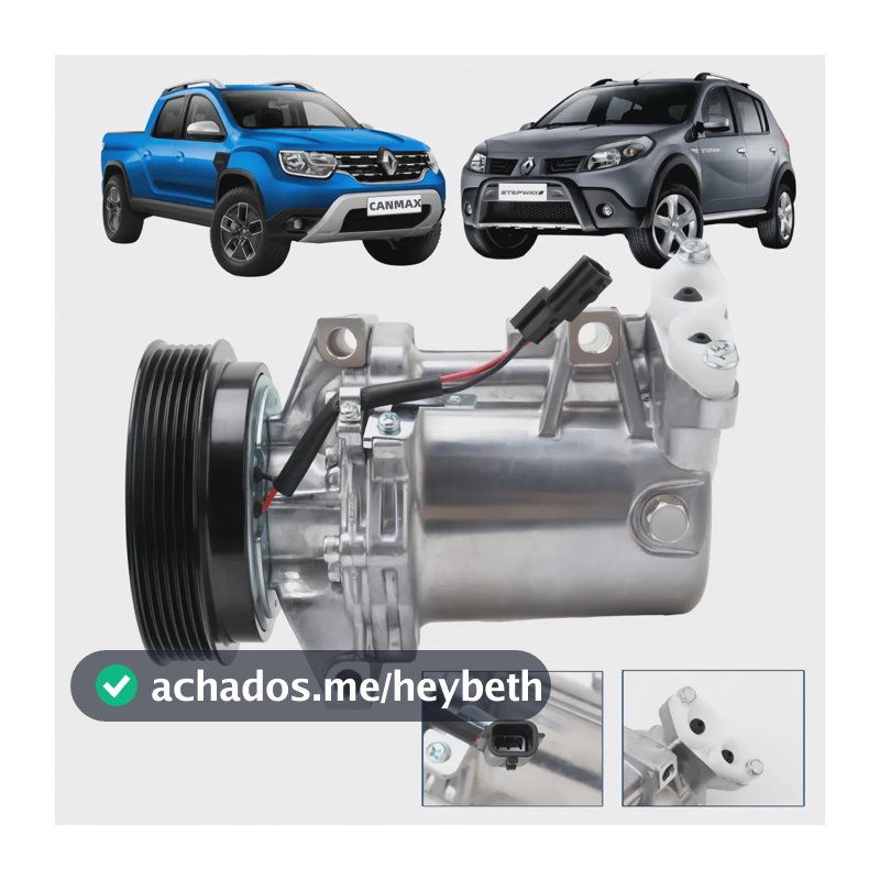 Compressor Para Logan Sandero Duster Fluence 1.6 2013 A 2017