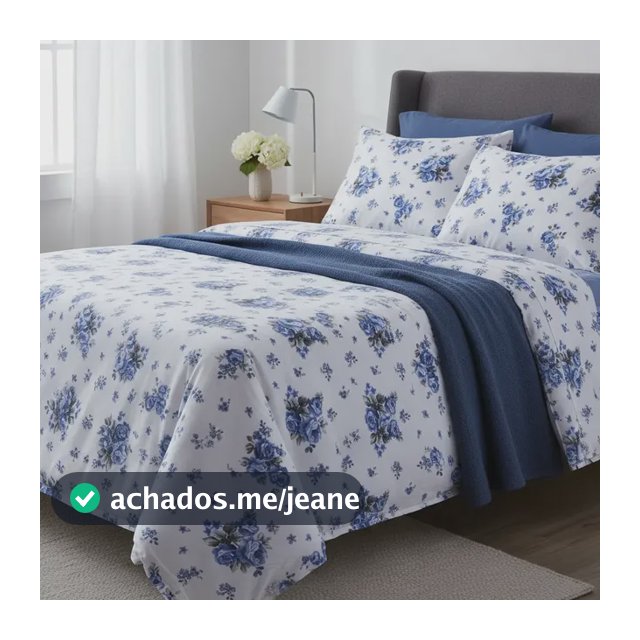 Jogo Lençol Casal 3 Peças Elástico Cama Box Percal 400 Fios