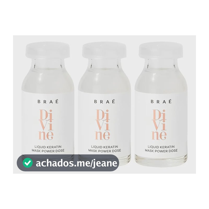 Braé Divine Kit Com 3 Ampolas 13ml