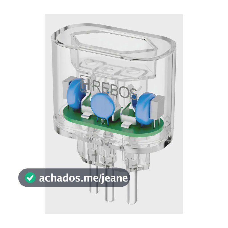 Protetor Contra Surtos Elétricos Hrebos Dps 20a Bivolt