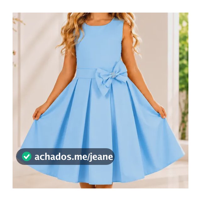 Vestido De Menina Infantil Rodado Festa Casamento Formatura