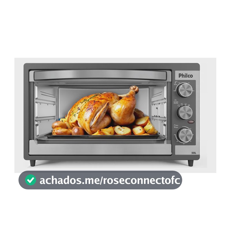 Forno Elétrico Philco 50L Dupla Resistência PFE52P