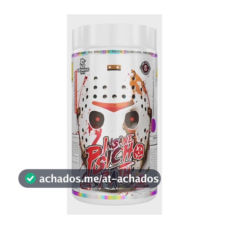 Insane Psicho Path C/350g - Demons Lab Sabor Fruit Punch