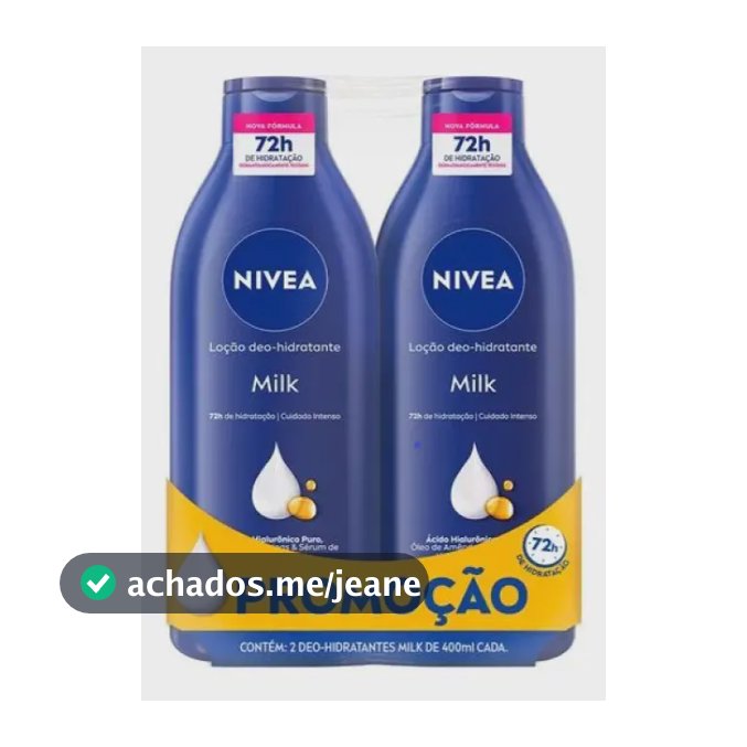 Loção Milk Hidratante Nutrição Pele Seca 400ml Nivea Kit 2