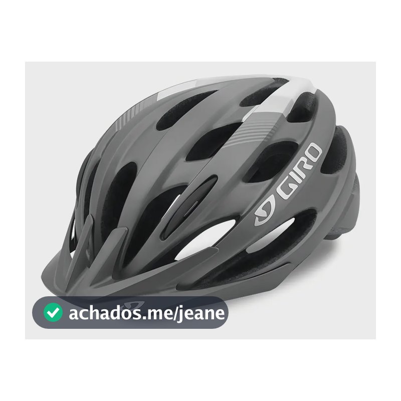 Capacete Giro Revel Ciclismo Mtb Speed Cinza Titânio 54-61cm Tamanho Único (54-61cm)