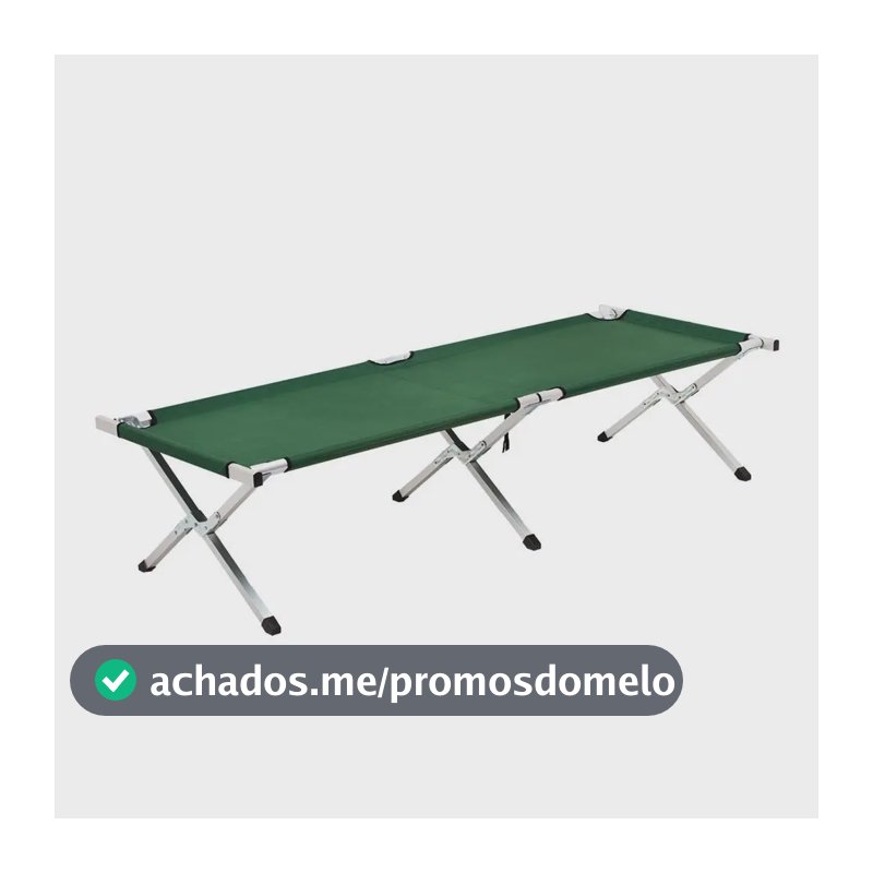 Cama Dobrável Portátil Jungle Até 120 Kg Guepardo