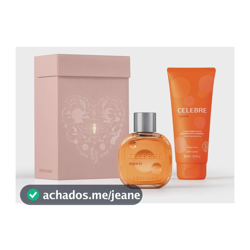 O Boticário Celebre Agora Kit Presente (2 Itens)