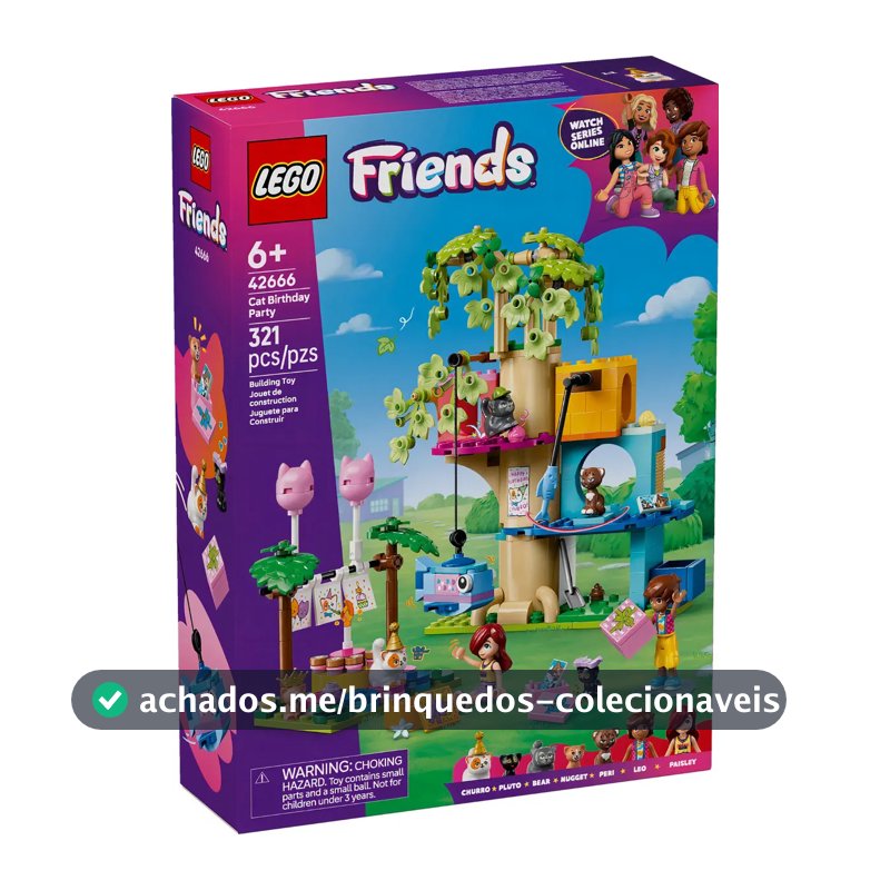 Blocos De Montar Legolego Friends 42666 321 Peças Em Caixa