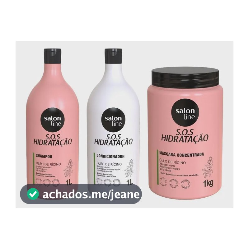 Kit Hidratação Turbinada Para Os Cabelos Do Meu Par