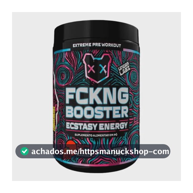 Pré-treino Fckng Booster Pote 600g Under Labz Psycho Red
