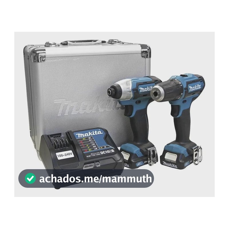 Combo Parafusadeira/furadeira Df333d + Parafusadeira Td110d