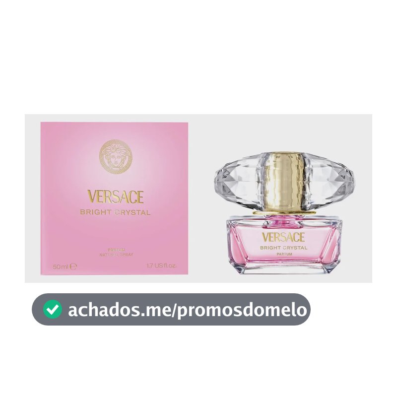 Perfume Versace Bright Crystal Parfum Feminino Spray 50ml