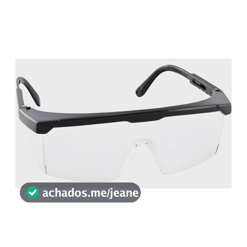 Óculos De Proteção/segurança Com Visão Ampla Incolor Vonder