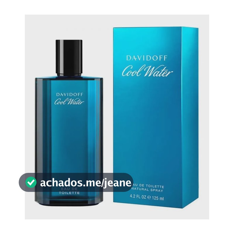 Davidoff Cool Water Eau De Toilette 125ml Masculino
