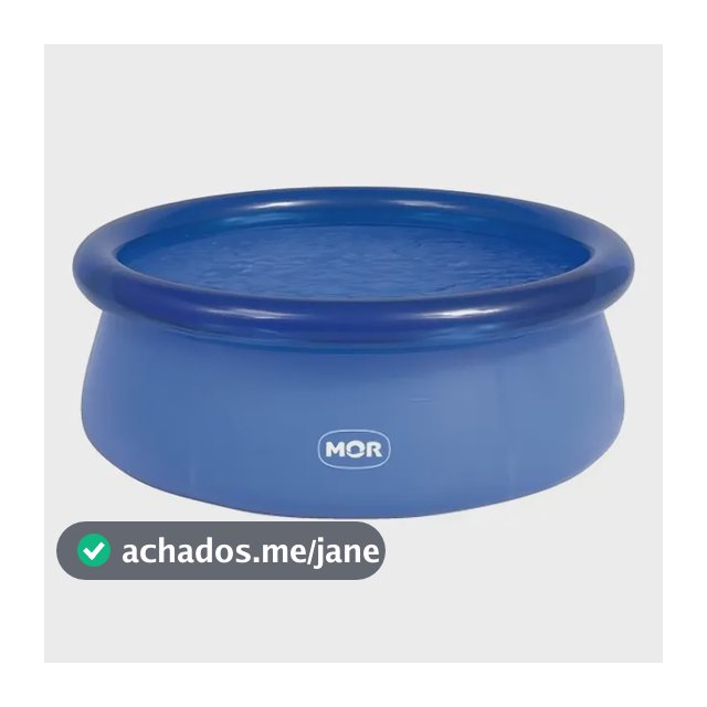 Piscina Inflável Fun Redonda 1400l Com Kit Reparo - Mor