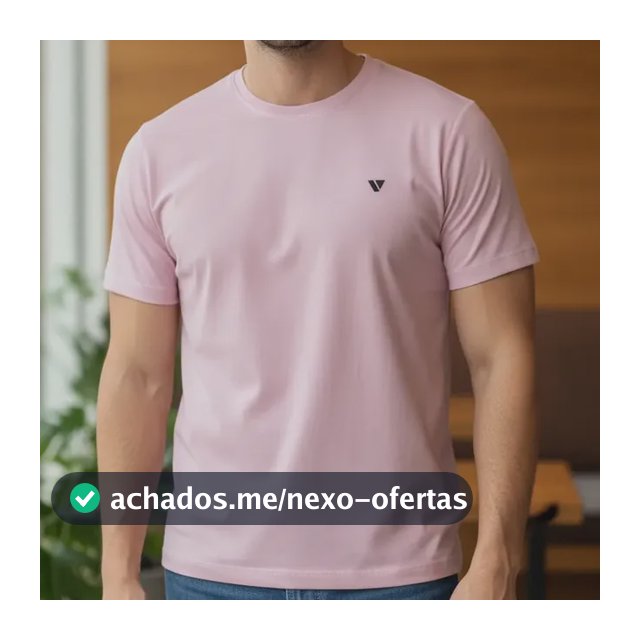 Camiseta Masculina Camisas Slim Voker 100% Algodão Atacado