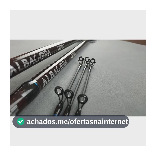 Vara Albatroz Albacora 8.0' 2,40 Metros 02 Partes Carretilha
