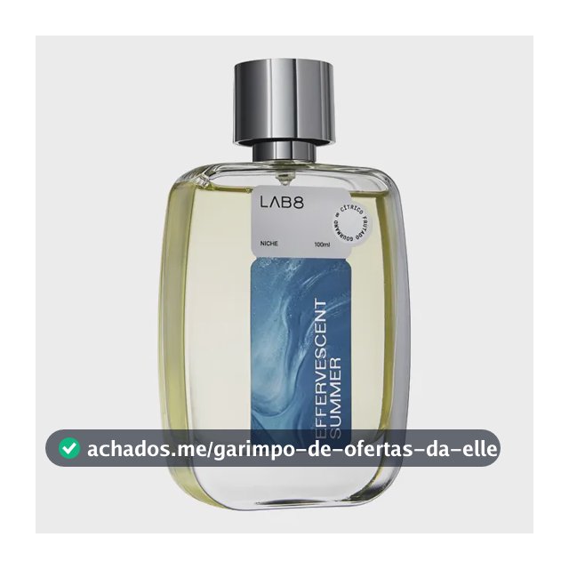 Perfume Compartilhável Summer Effervescent 100 Ml - Lab 8 Niche