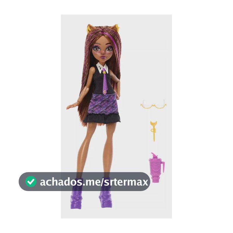 Boneca Monster High Clawdeen Wolf Jld13 Acessórios Mattel
