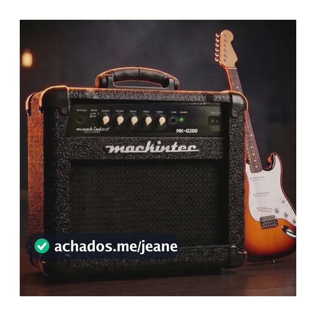Amplificador Cubo Guitarra Mackintec Mk-g200 25w Rms Drive