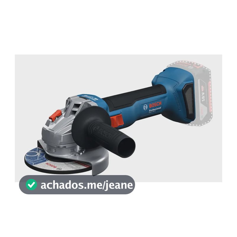 Esmerilhadeira angular Bosch Gws-15 P sem bateria, cor azul