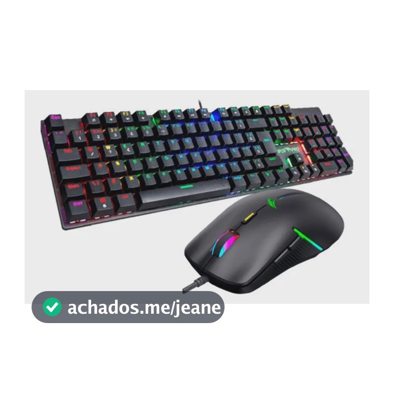 Kit Teclado Mecanico E Mouse Gamer Usb Viper Pro