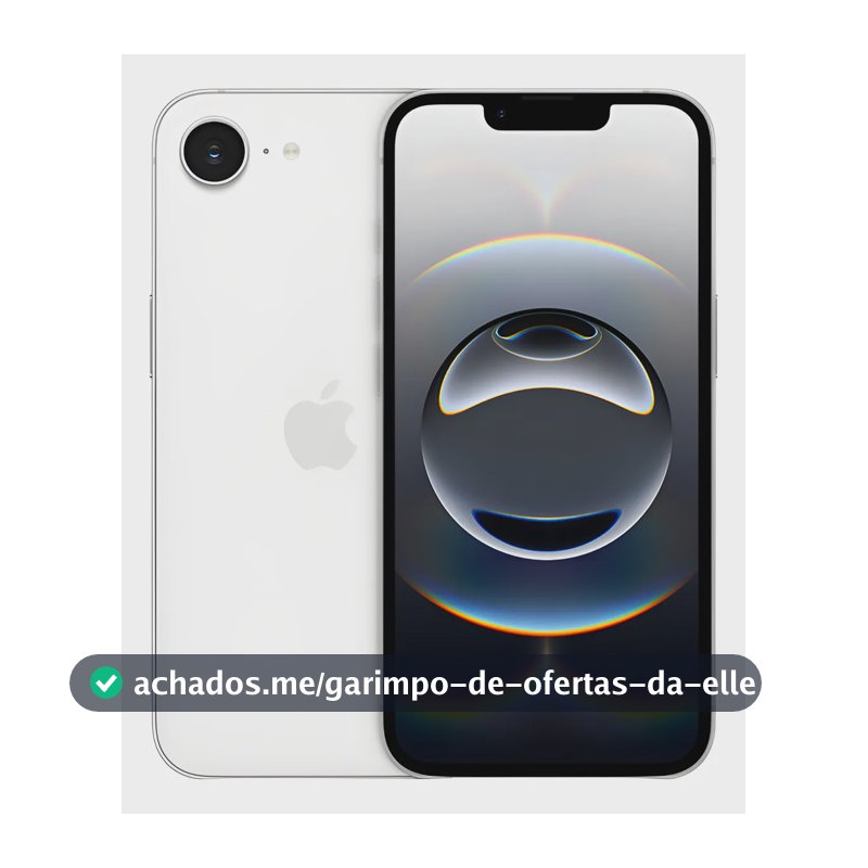 iPhone 16e (128 GB) - Branco - Distribuidor Autorizado