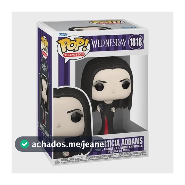 Boneco Funko Pop! Netflix Wandinha - Morticia