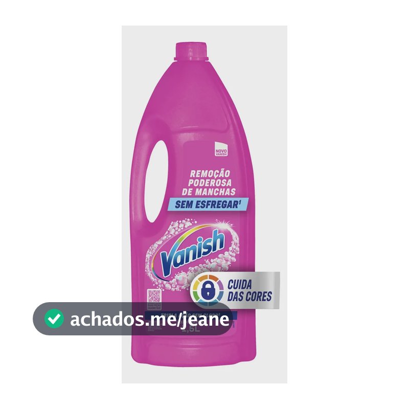 Vanish Multiuso tira manchas líquido roupas coloridas 1,5L