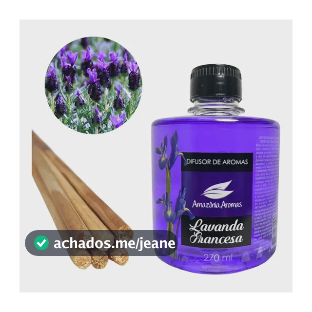Aromatizador Perfume Ambiente Difusor Aroma Lavanda Francesa