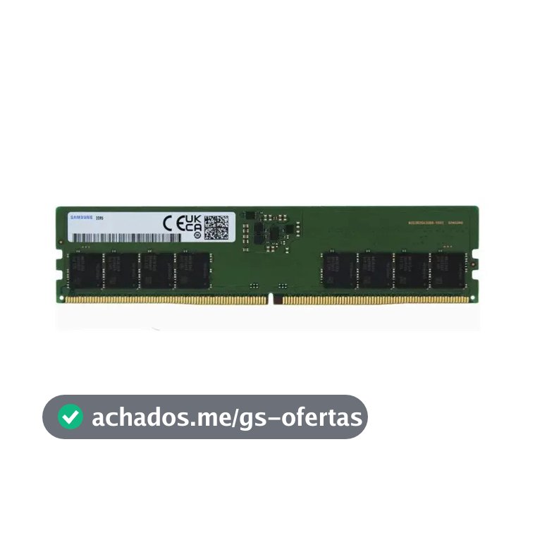 Memória Ram Samsung 16gb, Ddr5, 5600mhz M321r2ga3pb0-cwm