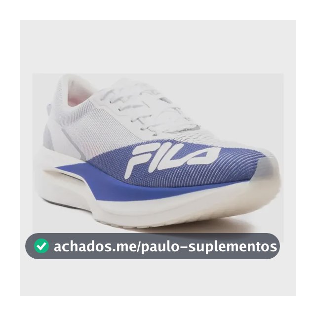 Tênis Fila Racer Carbon 3 Corrida Placa Carbono Branco Liso 38 Br