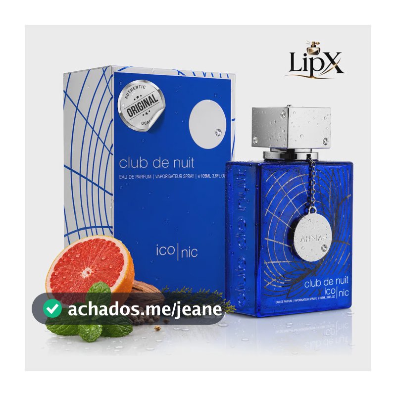 Perfume Club De Nuit Iconic Blue Armaf Eau De Parfum 105ml